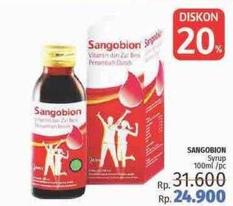 Promo Harga SANGOBION Syrup 100 ml - LotteMart