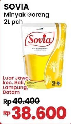 Promo Harga Sovia Minyak Goreng 2000 ml - Indomaret