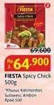 Promo Harga Fiesta Ayam Siap Masak Spicy Chick 500 gr - Alfamidi