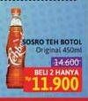 Promo Harga Sosro Teh Botol Original 450 ml - Alfamidi