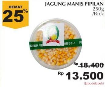 Promo Harga Jagung Pipil Manis 250 gr - Giant