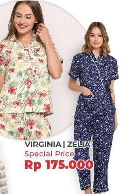 Promo Harga VIRGINIA / ZELIA Nightwear  - Carrefour