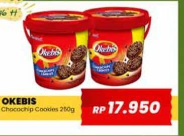 Promo Harga Okebis Chocochips Cookies 250 gr - Yogya