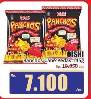 Promo Harga Oishi Panchos Ghost Pepper 145 gr - Hari Hari