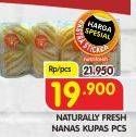 Promo Harga NATURALLY Fresh Nanas Kupas  - Superindo