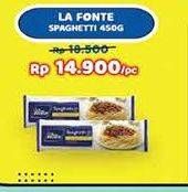 Promo Harga La Fonte Spaghetti 450 gr - Indomaret