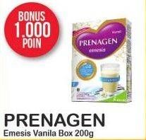Promo Harga PRENAGEN Emesis Vanilla Delight 200 gr - Alfamart
