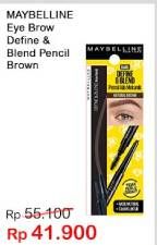 Promo Harga MAYBELLINE Define & Blend Brow Pencil Brown  - Indomaret