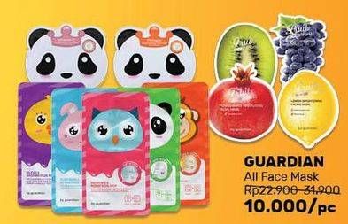 Promo Harga GUARDIAN Facial Mask All Variants  - Guardian