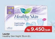 Promo Harga Laurier Healthy Skin Night Wing 35cm 6 pcs - TIP TOP