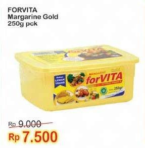 Promo Harga FORVITA Margarine Gold 250 gr - Indomaret