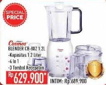 Promo Harga COSMOS CB 802 | Blender  - Hypermart