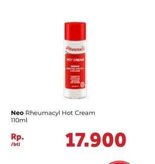 Promo Harga NEO RHEUMACYL Hot Cream 110 ml - Carrefour