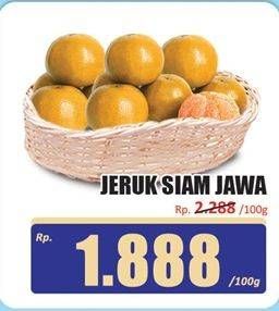 Promo Harga Jeruk Siam Jawa per 100 gr - Hari Hari