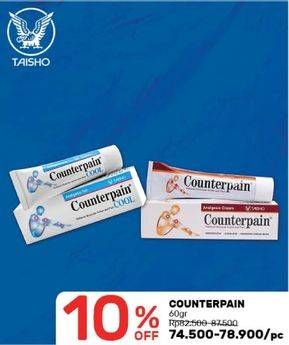 Promo Harga COUNTERPAIN Obat Gosok Cream 60 gr - Guardian