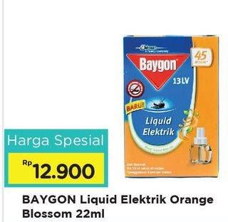Promo Harga BAYGON Liquid Electric Refill Orange Blossom 22 ml - Alfamart