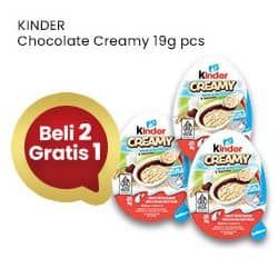 Promo Harga Kinder Joy Creamy Milky Crunchy With Crispy Rice 19 gr - Indomaret