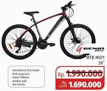 Promo Harga GENIO MTB M571 26"  - Lotte Grosir