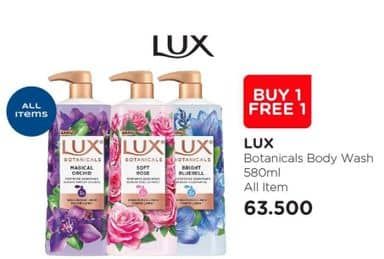 Promo Harga LUX Botanicals Body Wash All Variants 580 ml - Watsons