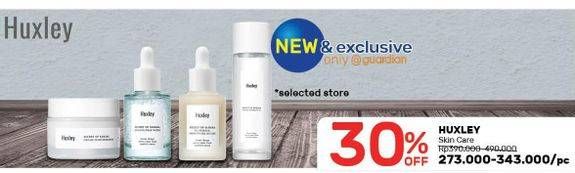 Promo Harga HUXLEY Skin Care  - Guardian