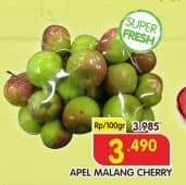 Promo Harga Apel Malang per 100 gr - Superindo