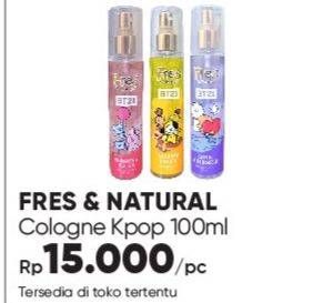 Promo Harga Fres & Natural Spray Cologne 100 ml - Guardian