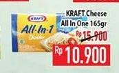 Promo Harga KRAFT All in 1 Cheddar 165 gr - Hypermart