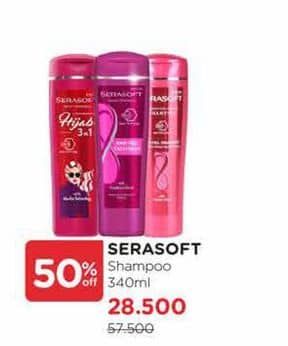 Promo Harga Serasoft Shampoo 340 ml - Watsons