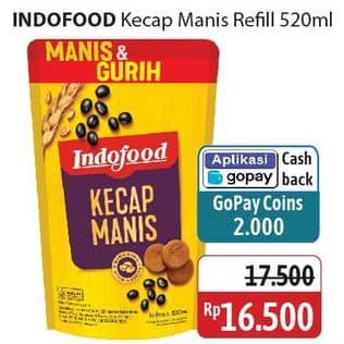 Promo Harga Indofood Kecap Manis 520 ml - Alfamidi