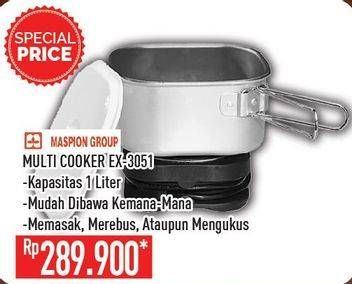 Promo Harga MASPION EX-3051 | Multicooker  - Hypermart