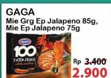 Promo Harga Gaga 100 Extra Pedas Goreng Jalapeno 85 gr - Alfamart