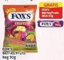 Promo Harga Foxs Crystal Candy Berries 90 gr - Alfamart