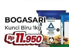 Promo Harga Bogasari Tepung Terigu Kunci Biru 1000 gr - Yogya