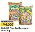 Promo Harga Garuda Snack Pilus Sapi Panggang, Pedas 95 gr - Alfamart