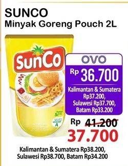 Promo Harga Sunco Minyak Goreng 2000 ml - Alfamart