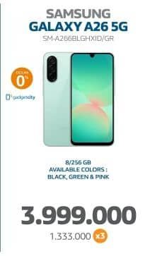 Promo Harga Samsung Galaxy A26 5G 8/256 GB  - Electronic City