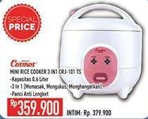 Promo Harga COSMOS CRJ 101 | Rice Cooker TS  - Hypermart