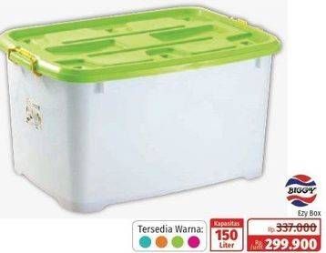 Promo Harga EZY Box Container 150000 ml - Lotte Grosir