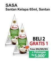 Promo Harga SASA Santan Cair 65 ml - Alfamart