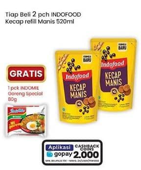 Promo Harga Indofood Kecap Manis 520 ml - Indomaret