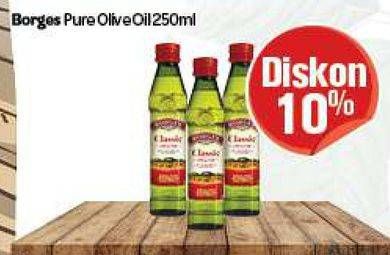 Promo Harga BORGES Olive Oil Pure 250 ml - Carrefour