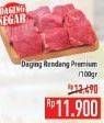 Promo Harga Daging Rendang Sapi Premium per 100 gr - Hypermart