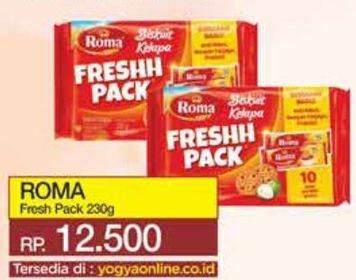 Promo Harga Roma Freshh Pack per 10 pcs 23 gr - Yogya