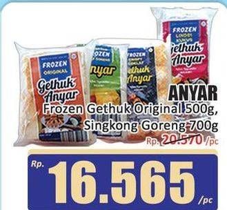Promo Harga Anyar Frozen Gethuk/Singkong Goreng  - Hari Hari