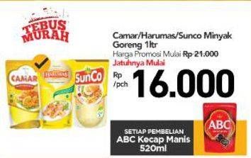 Camar/Harumas/Sunco Minyak Goreng