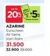 Promo Harga Azarine Hydramax-C Sunscreen Serum SPF 50 All Variants 40 ml - Watsons
