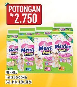 Promo Harga Merries Pants Good Skin S40, M34, L30, XL26  - Hypermart