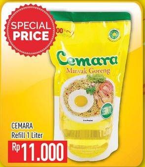 Promo Harga CEMARA Minyak Goreng 1 ltr - Hypermart