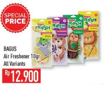 Promo Harga BAGUS Fresh Air Freshener All Variants 10 gr - Hypermart