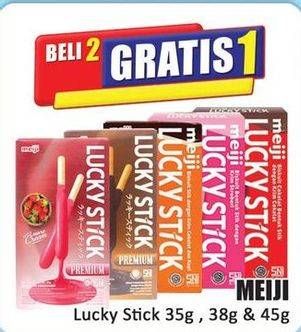 Promo Harga Meiji Biskuit Lucky Stick 35 gr - Hari Hari